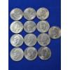 Image 1 : Lot of (13) Eisenhower Dollars Including (6) Bicentennial, (4) 1971, (2) 1972, (1) 1977 FV; $13.00