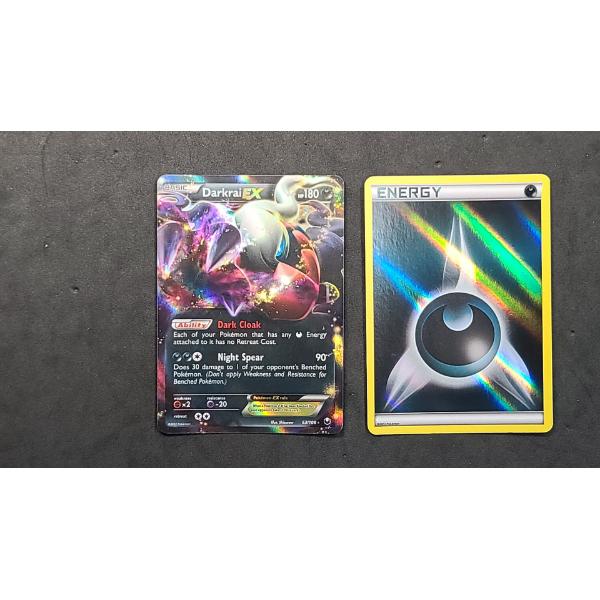 Darkrai EX 88/113 Holo Rare & Darkness Energy Reverse Holo Pokémon Cards