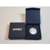 Image 3 : 2008-W Silver American Eagle 1 oz Fine Silver Coin in AMPEX Display Box