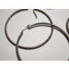 Image 4 : Four Pairs of Sterling Silver Hoop Earrings - Total Weight: 25.9g