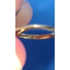 Image 6 : Vintage 14K Gold Emerald And Diamond Bypass Ring - Size 5 - Weight: 2.6g