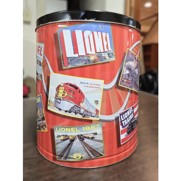 11" Lionel Train Tin with 