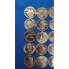 Image 7 : Tube Of (20) 1 ADVP Ounce .999 Fine Copper Rounds With Assorted Motifs 