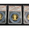 Image 3 : 2011 Presidential Dollar Proof Set of 4 Graded Coins ANACS PR70 DCAM 