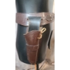 Image 2 : 50 Year Old 39" Leather Quick Draw Gun Holster -Can Fit 22 Caliber Revolver