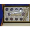 Image 2 : The U.S. Commemorative Gallery Indian Head Cent 10-Coin Collection in Wooden Display Case 