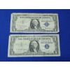 Image 1 : United States Series 1957 & 1957-A Blue Seal $1 Silver Certificates