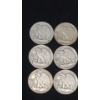 Image 6 : Assorted Years/Mint Marks 90% Silver Walking Liberty Half Dollars - Face Value: $6.00