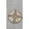 Image 2 : 1923 Great Britain 0.500 Silver 1 Florin King George V & 1861-A German States .521 Silver 1/6 Thaler