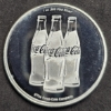 Image 1 : Coca-Cola Silver Round - .999 Silver 1 Ounce