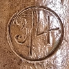 Image 4 : Antique Salt-Glazed Stoneware Gin Bottle from Hulstkamp & Zoon & Molyn, Rotterdam - 19th Century