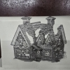 Image 3 : 4pc Dickens Christmas Village Pieces