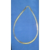 Image 3 : 14K Italian Gold 24" Herringbone Necklace - Weight: 15.5g