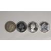 Image 4 : 1944, 1964 & 1965 Canadian 80% Silver 50 Cent Coins