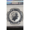 Image 4 : NGC 2011-P $1 Australian Kookaburra MS 70 1 Oz .999 Silver Coin