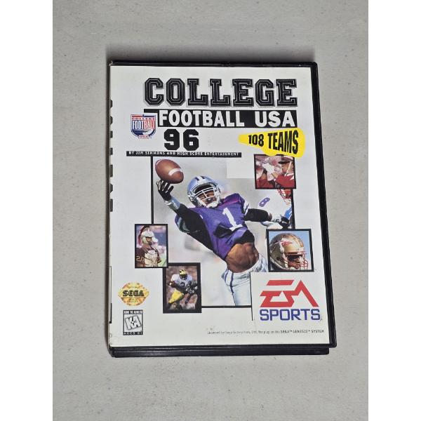 College Football USA 96 - Sega Genesis, 1995 Video Game