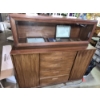 Image 1 : PICKUP IN CANTON -  2 Pcs - Wooden Storage & Display Cabinet - See Description