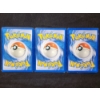 Image 4 : Three Assorted Reverse Holo Chimchar Vintage Pokemon Trading Cards Including Burger King Promo 