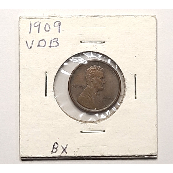 1909 VDB Lincoln Wheat Cent 