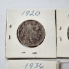 Image 2 : 11 Assorted Years United States Buffalo Nickels FV: $0.55