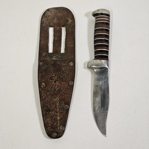 Vintage Solingen Fixed-Blade Hunting Knife