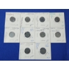 Image 1 : x10 Assorted Wartime Years & Mintmark Germany 1-Reichspfenning Coins Including XF & VF
