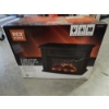 Image 1 : New In Box- Red Stone 1500 Watt Tabletop Fireplace Heater With Real Flame Effect