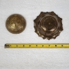 Image 12 : Vintage Indian Brass Lidded Container Feat. Beautifully Etched Designs ~ Trinket or Candy Dish