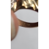 Image 7 : 10K Yellow Gold Marquise Setting Engagement Ring - Size 5 - Weight: 4.7g