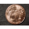 Image 2 : African Wildlife Rhinoceros 1 Oz .999 Fine Copper Round