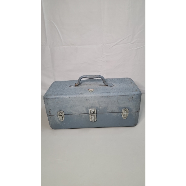 Vintage My Buddy Tackle Box With Fishing Accessories Inside 