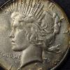 Image 2 : 1925 S US Peace Silver Dollar BU condition