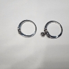 Image 3 : Gorgeous 14K White Gold Set of Two Rings w/ Diamond - Size 7 - Total Weight: 4.6g