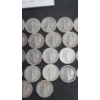 Image 11 : Assorted Years 90% Silver Mercury Dimes - Face Value: $2.70