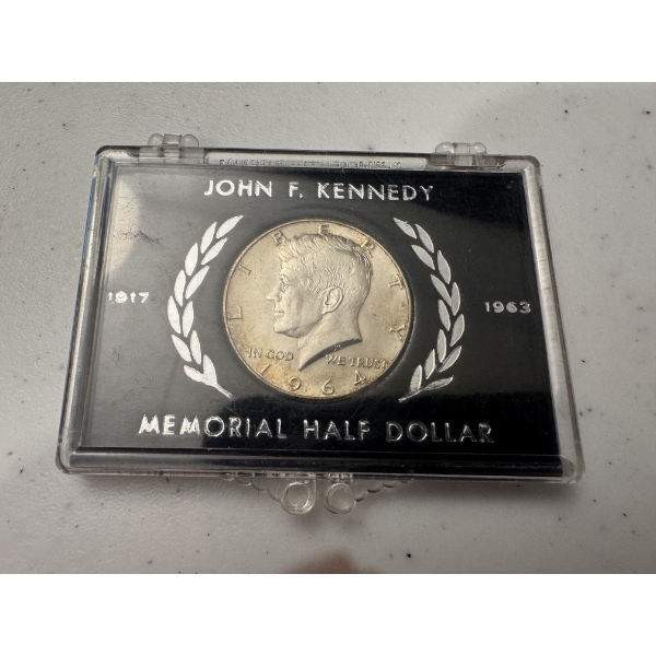 1964 JFK Silver Memorial Half Dollar - 1917 -1963