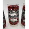 Image 2 : 5 Vintage Tiffany Styled Coca-Cola Stained Glass Drinking Tumblers 