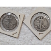 Image 1 : 90% Silver United States Half-Dollar Assortment (Walking Liberty) - AFV: $1.00