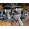 Image 1 : 3 Piece Bosch Cordless Drill, Driver & Right Angle Driver with Accessories