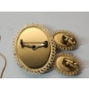 Image 7 : Assorted Gold-Plated/Gold-Filled Jewelry: Necklace, Bracelets, Pin, Earrings 
