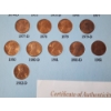 Image 7 : Lincoln Memorial Collection Complete Date Set - Brilliant Uncirculated 1959-1982 With COA