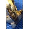 Image 2 : Pair Of 14K Gold Intertwined Dolphin Earrings TW: 5.8 Grams