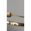 Image 4 : Antique Gold Filled Bangle Style Engraved Bracelet - Weight: 6.4g