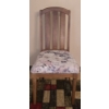Image 4 : Solid Wood Dining Table w/ 6 Chairs - 90L x 45W - (2) 12" Leaves - Glass Center