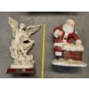 Image 2 : Great Condition Collectables Including Satans Defeat Resin Statue & Christmas Items 