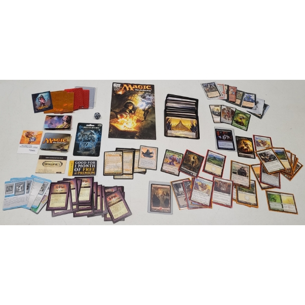 Assorted Magic The Gathering TCG Cards, Magic IDW Mag & Accessories