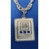 Image 3 : General Motors Employee Service 10K Gold Filled Pendant With Sapphire & 12K Gold Filled Bracelet 