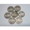 Image 2 : Lot of (7) Assorted U.S. Buffalo Nickels FV: $0.35