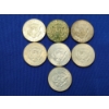 Image 5 : (7) 40% Silver Kennedy Half Dollars Years 1966-1969 FV: $3.50