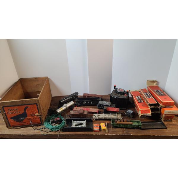 Lionel Model Train Components/Accessories - Including Transformer And Some Original Boxes