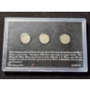 Image 4 : Complete Roosevelt Silver Dime Mint Mark Acrylic Display - Three Silver Dimes From Assorted Mints 